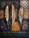 Three Pheasants Feathers
